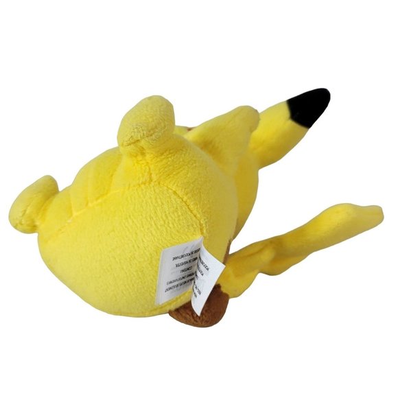 Pokemon Pikachu Plush Yellow 9" Stuffed Animal Toy 2013 Tomy Nintendo - Picture 7 of 11